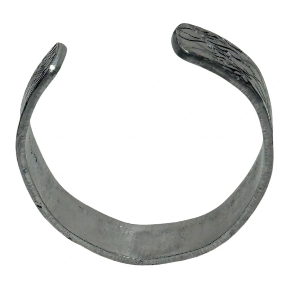 Handmade octopus in ocean silver hypoallergenic aluminum‎ adjustable cuff ring